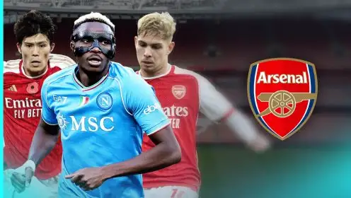Arsenal offer two players for ‘ambitious’ striker with ‘London calling’ as Italy stay is ‘very difficult’