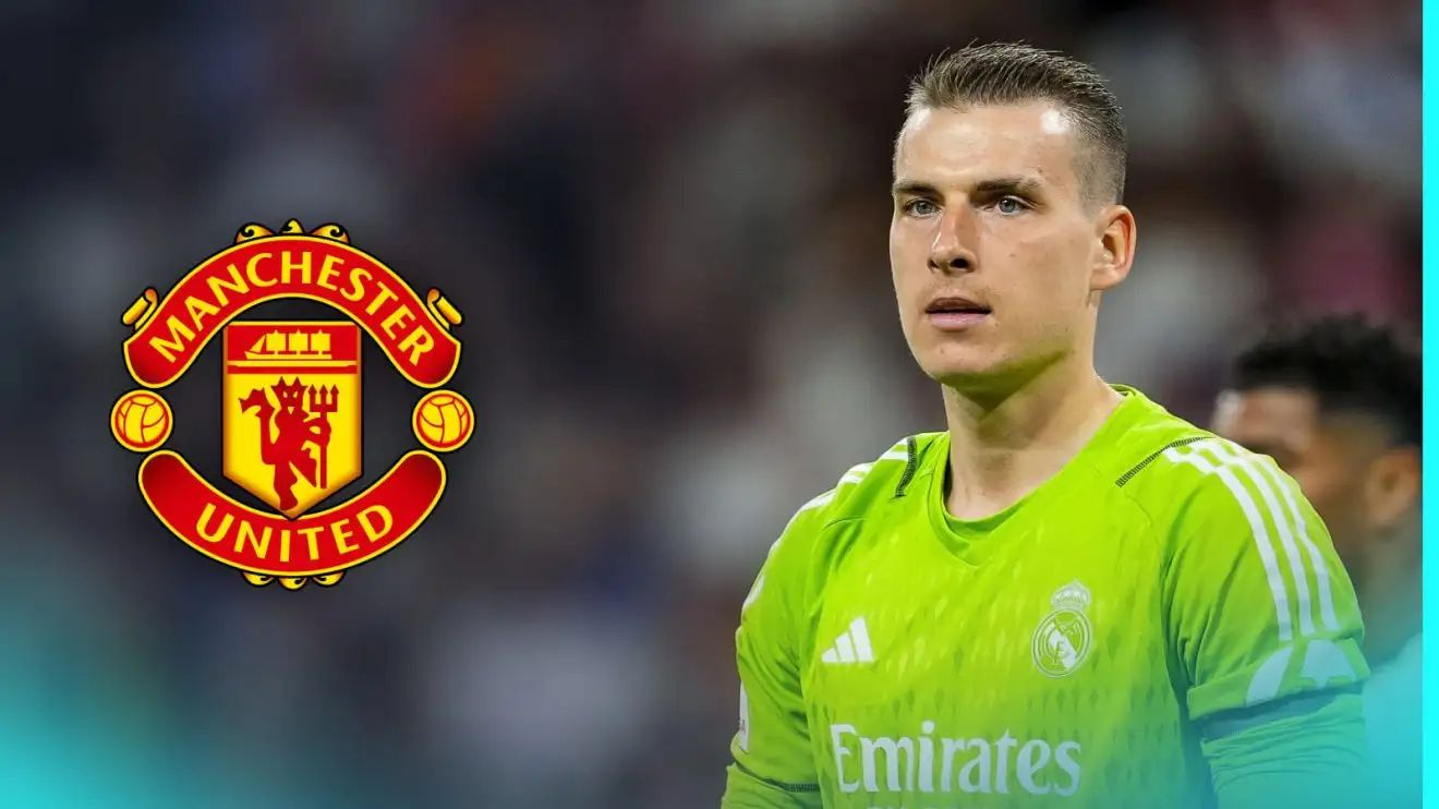Man Utd 'convince' Real Madrid star to 'abandon Ancelotti' as they prepare £21m offer 1 Male Utd transmit target Andriy Lunin