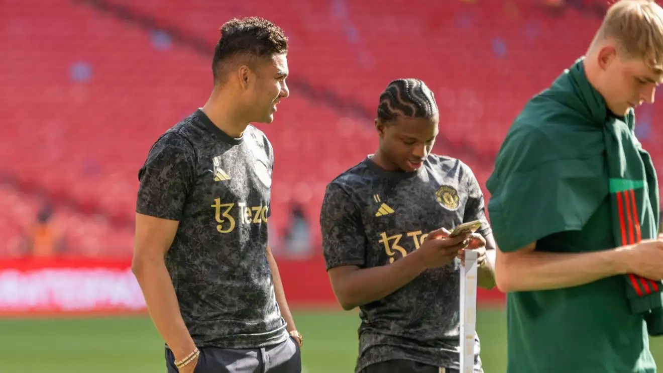 Amrabat reveals Man Utd star was 'not injured' for FA Cup final amid reports Saudi will pay £85m 1 Male Utd midfielder Casemiro