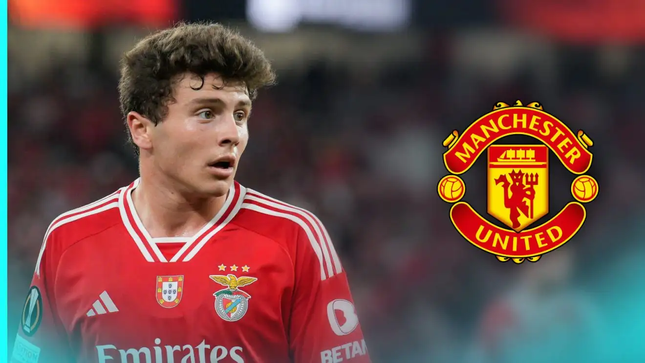 Man Utd submit £51m opening bid for top midfield target as club set Red Devils new asking price 1 Male Utd send target Joao Neves