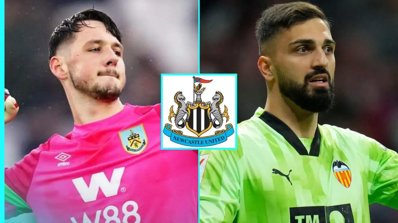 Newcastle 'likely' to skimp on floppy Burnley keeper as Howe focuses 'most of budget' on winger 1 Reported Newcastle targets James Trafford and Giorgi Mamardashvili