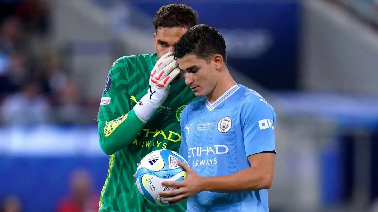 Man City 'offered' Aston Villa-linked star as shock 'makeweight' in £85m deal to sign Arsenal target 1 Individual Metropolitan place duo Ederson and Julian Alvarez