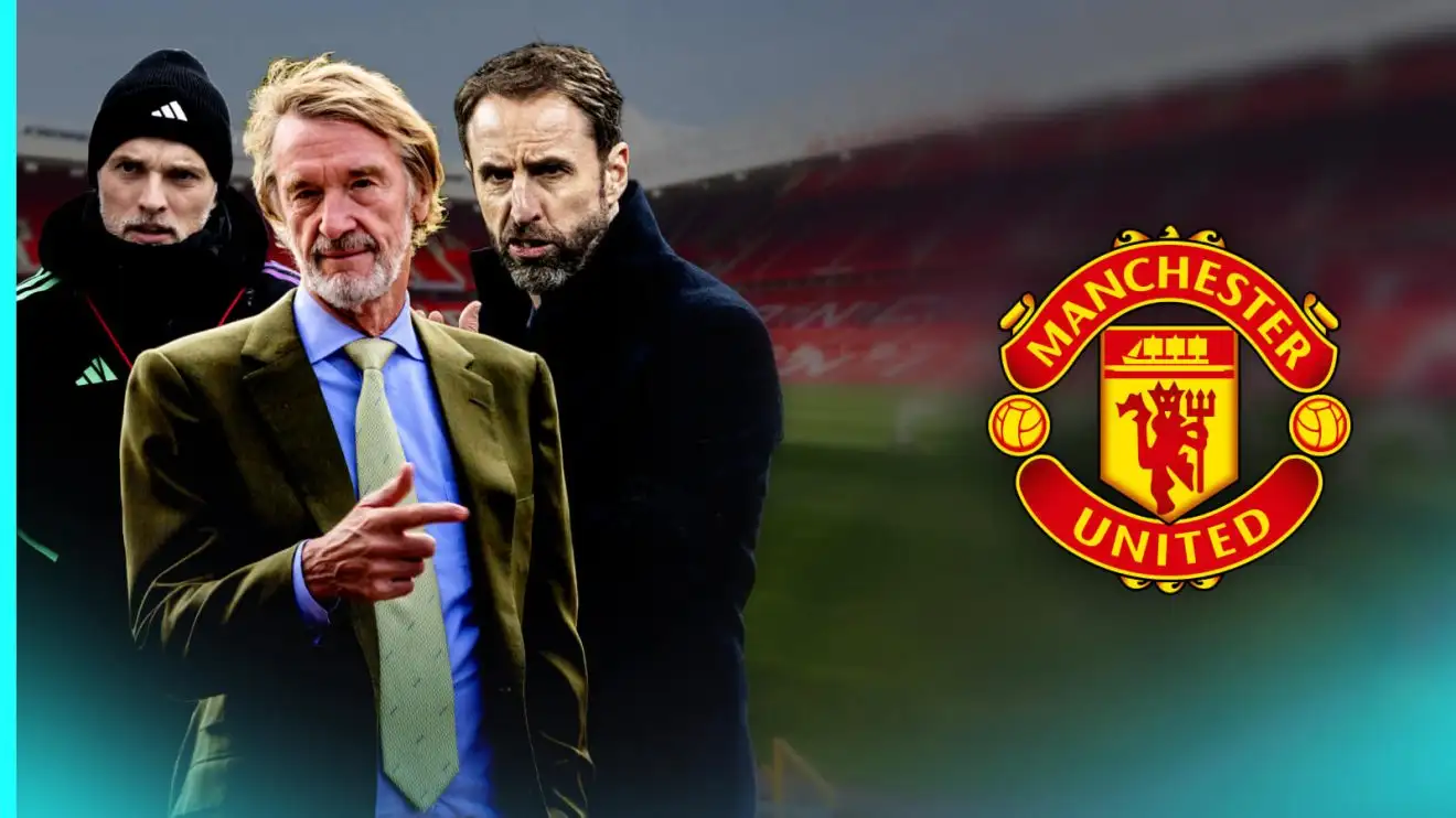 Next Man Utd manager: Ratcliffe delays search as 'high-quality bridge' falls down pecking order 1 Ratcliffe Southgate Tuchel Guy Utd