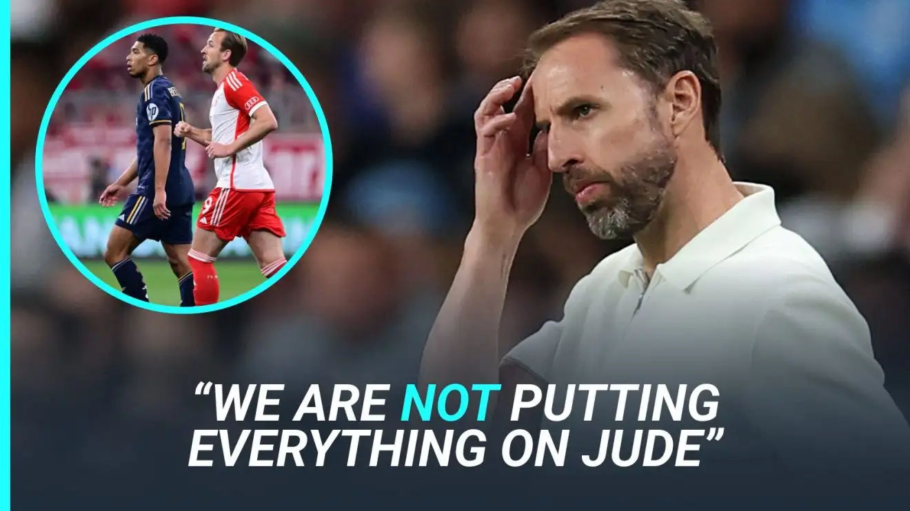 England manager Southgate insists 'we are not putting everything on Jude Bellingham' 1 England manager Gareth Southgate proclaims Jude Bellingham's burden
