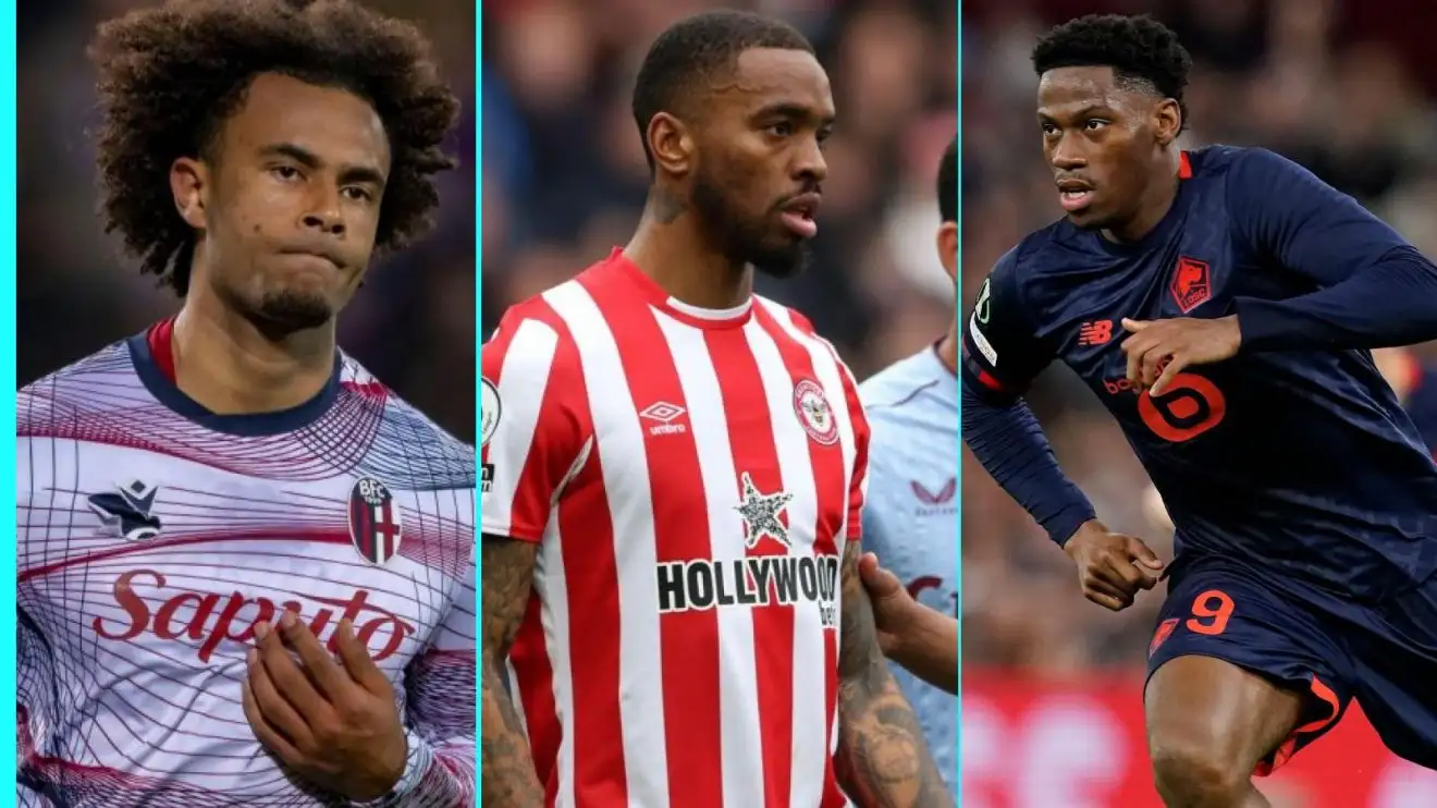 Man Utd 'draw up three-man shortlist' including two Arsenal targets with new striker a 'priority' 1 Reported Male Utd demonstrator targets Joshua Zirkzee, Ivan Toney and Jonathan David