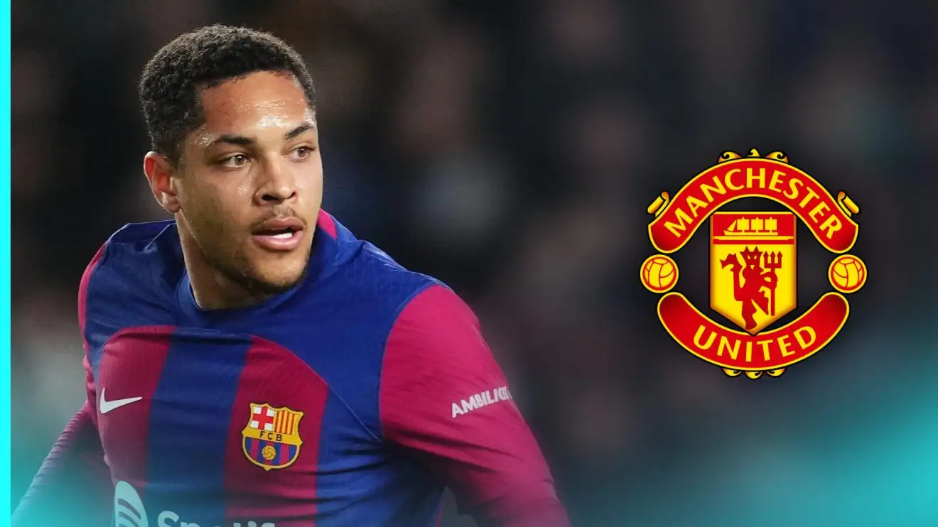Man Utd make 'first offer' for Barcelona star as Laporta gives Red Devils asking price 1 Guy Utd send target Vitor Roque