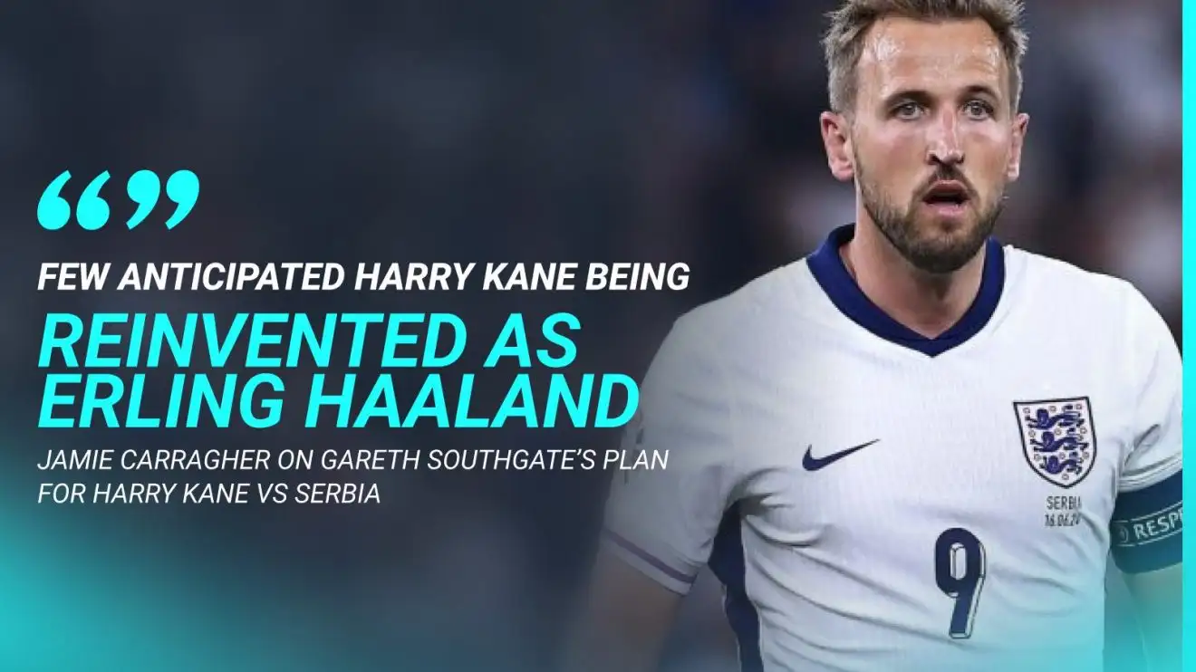 England 'will not win Euro 2024' as Southgate reduces Kane to 'one-dimensional' Haaland role? 1 England captain Harry Kane did not electrify Jamie Carragher against Serbia