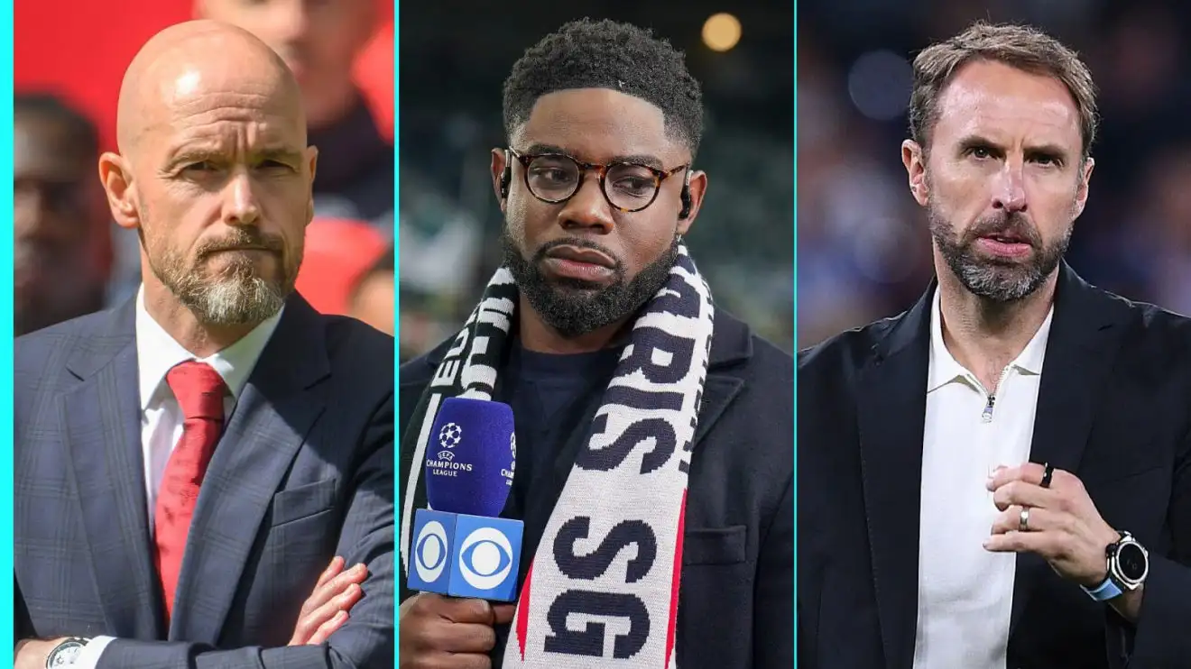 Richards slams 'ridiculous' Man Utd boss Ten Hag for Southgate criticism: 'Glass houses' 1 Micah Richards on Guy Utd peak dogs Erik ten Hag