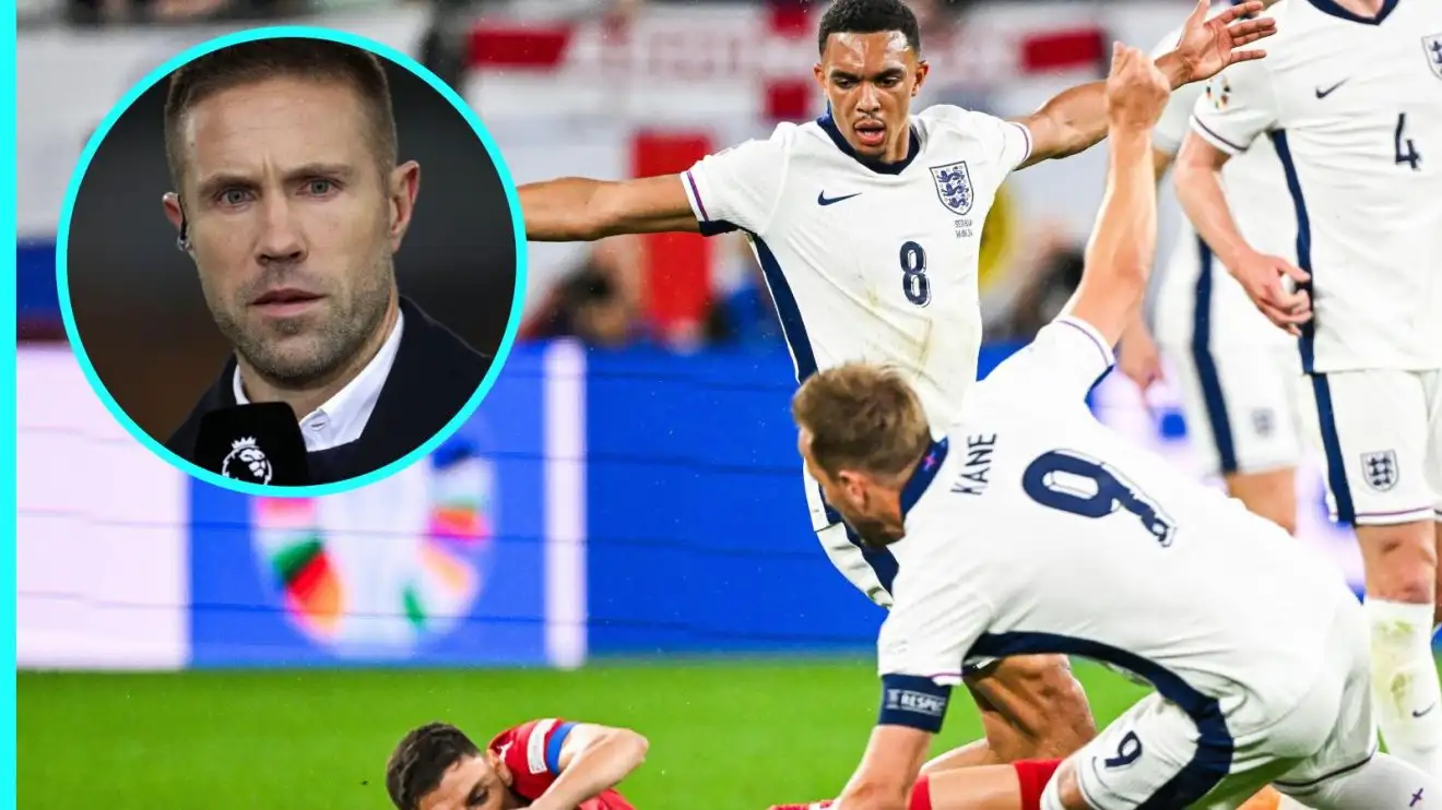England star Alexander-Arnold told he 'can't cheat' in midfield as 'instinct' threatens Euro 2024 chances 1 c?url=https%3A%2F%2Fd2x51gyc4ptf2q.cloudfront.net%2Fcontent%2Fuploads%2F2024%2F06%2F18164857%2FMatt Upson Trent Alexander Arnold F365