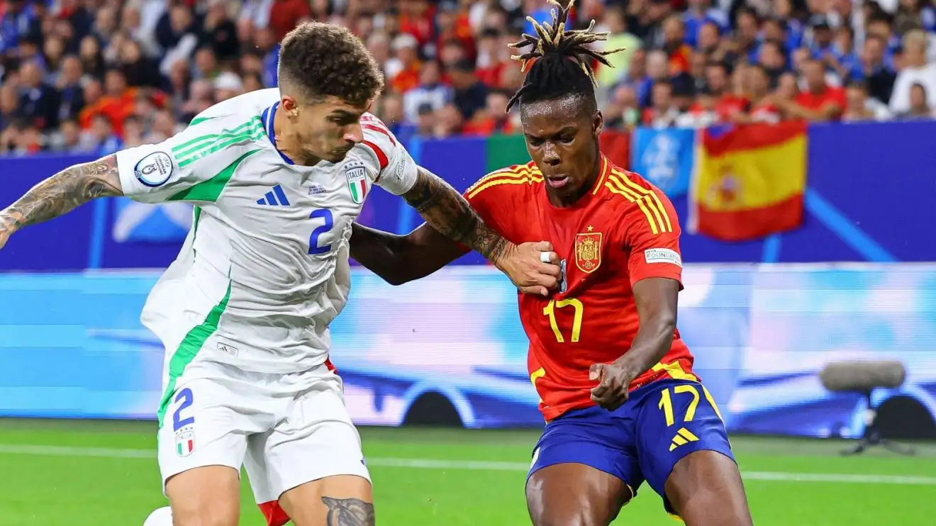 Arsenal boost amid Chelsea hijack 'uncertainty' with Gunners to 'pay' £49m to sign Man Utd target 1 Spain Italy Nico Williams