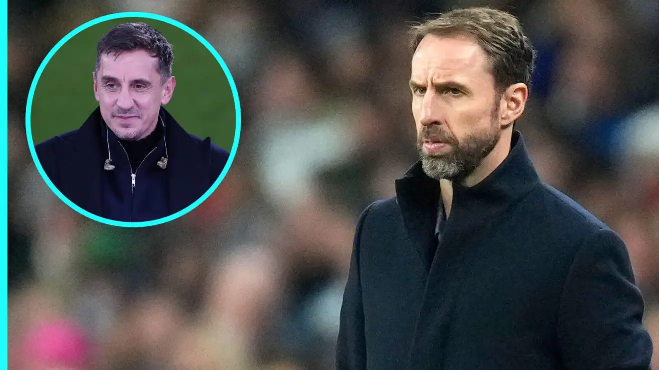 Gary Neville fires three shots at Southgate but 'heart overrides head' as England 'destiny' awaits 1 Southgate Neville England