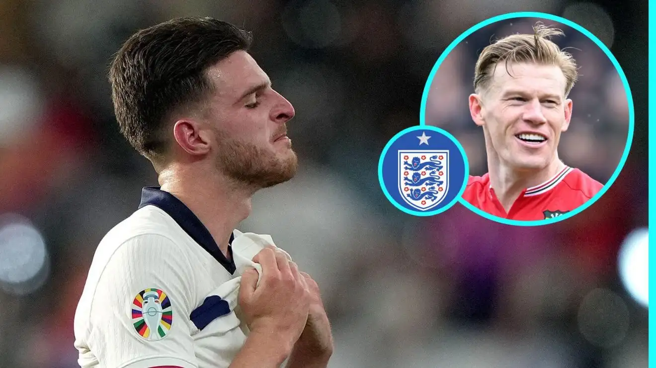 England: Declan Rice claims James McClean is 'bitter' after Irishman dropped bold 'very overrated' dig 1 England Declan Rice