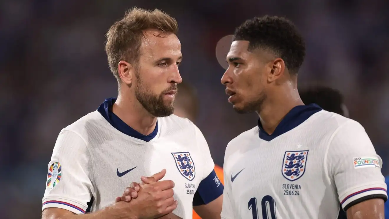 England star accused of going 'missing' told to stop 'disrespecting opponents' with 'needless antics' 1 Harry Kane and also Jude Bellingham