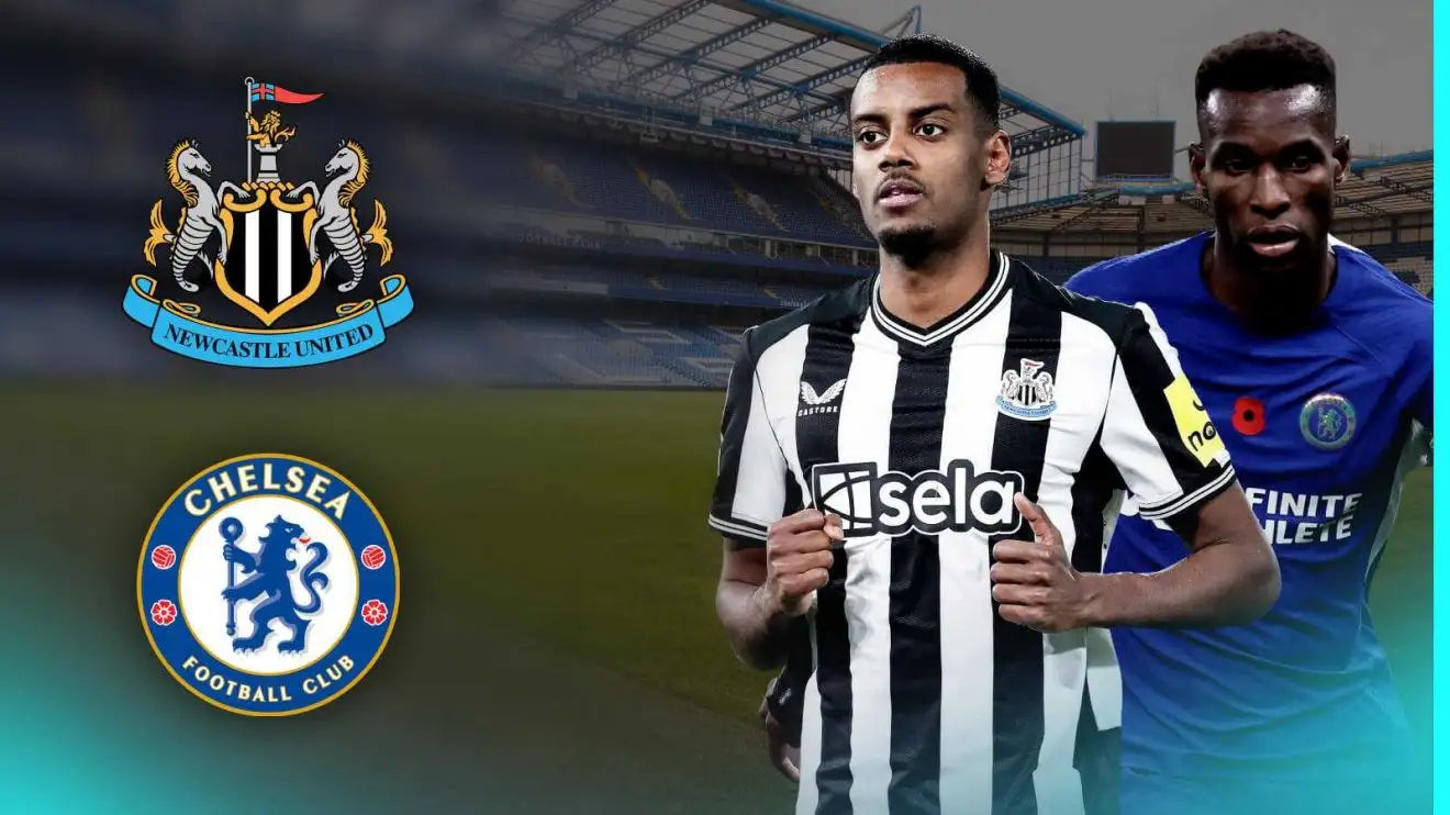 Isak to Chelsea? Boehly to 'sacrifice' striker if Newcastle swap deal 'becomes possible' 1 Alexander Isak and Nicolas Jackson with the Newcastle and Chelsea badges