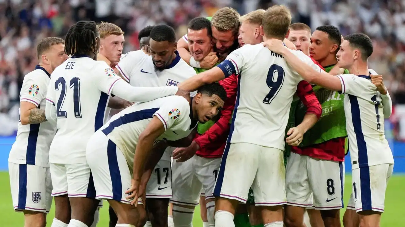 England players rejoice Jude Bellingham's ambition against Slovakia at Euro 2024