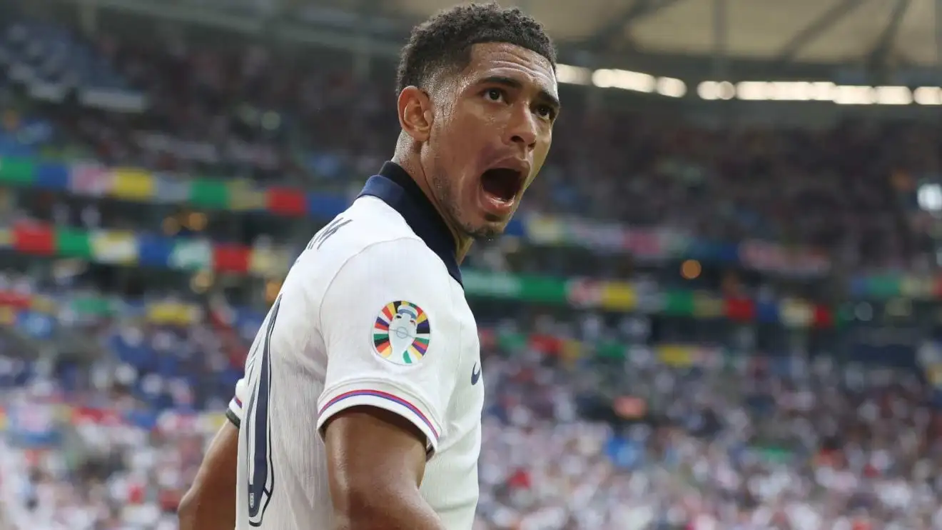 England: Bellingham explains 'who else?' Slovakia celebration came from 'combination of things' 1 Jude Bellingham commemorates after racking upwards for England