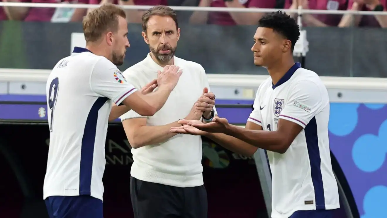 Harry Kane is reconditioned by Ollie Watkins