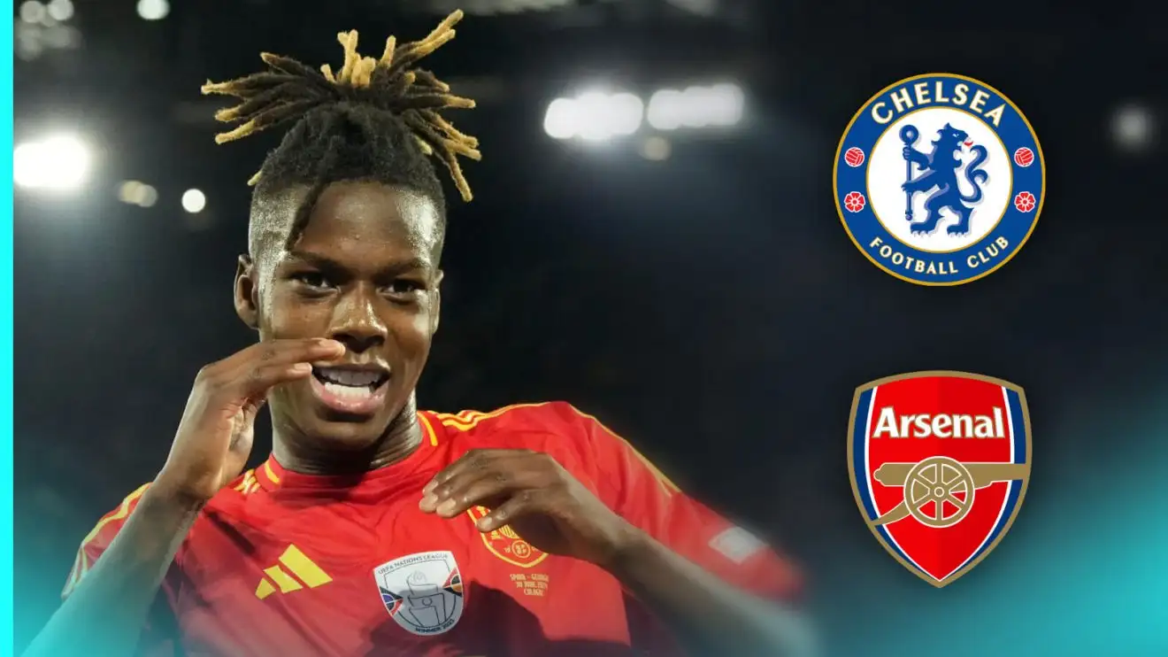 Arsenal target responds to 'dizzying proposal' from Chelsea as 'priority' emerges amid 'advice' for Blues 1 Chelsea as well as Arsenal send target Nico Williams