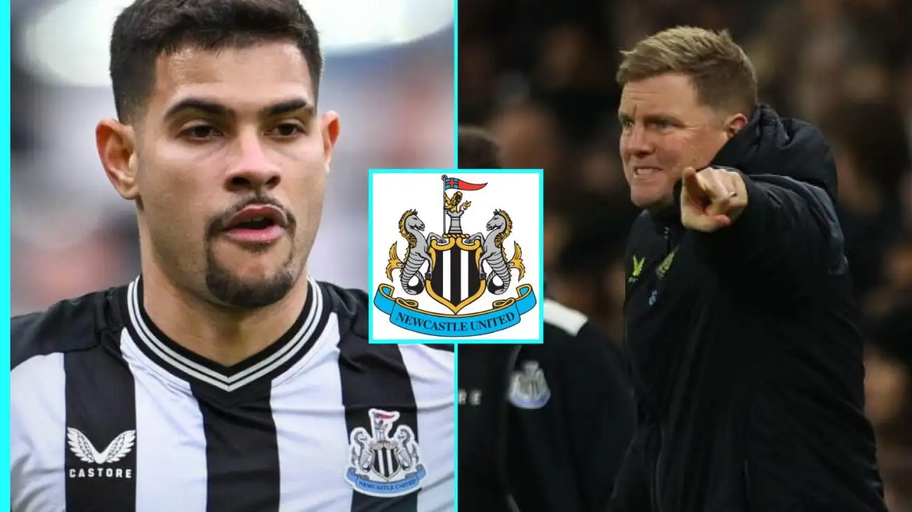 Newcastle 'exploring' seven sales amid Gordon 'fears'; report reveals 'great capacity to invest' 1 Newcastle head cosmetic surgeon Eddie Howe as well as midfielder Bruno Guimaraes