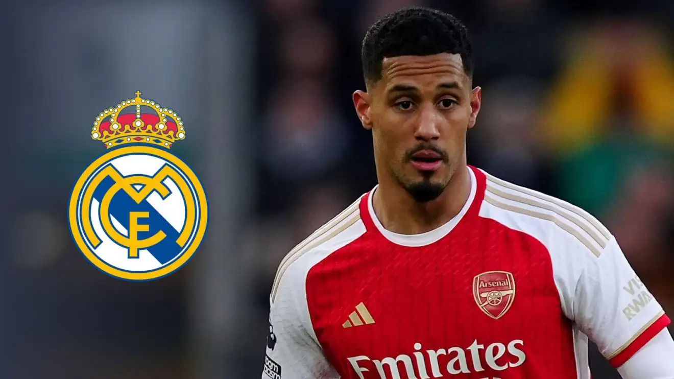 Real Madrid pressure 'could be too great' for Arsenal as Gunners star could follow Mbappe to Bernabeu 1 Collection protector William Saliba