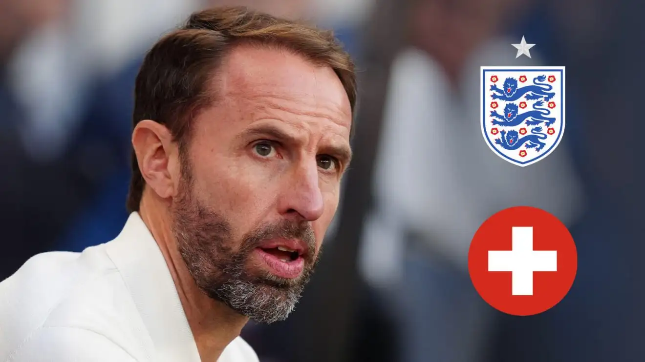 Southgate considers England formation change as 'first in line' for Guehi revealed and Toney, Kane mooted 1 Southgate England Switzerland