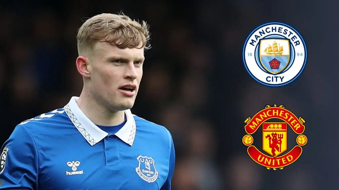 Man City huge offer for 'agitated' Man Utd target Branthwaite mooted amid £65m 'agreement' reveal 1 Male Metropolis Male Utd transfer