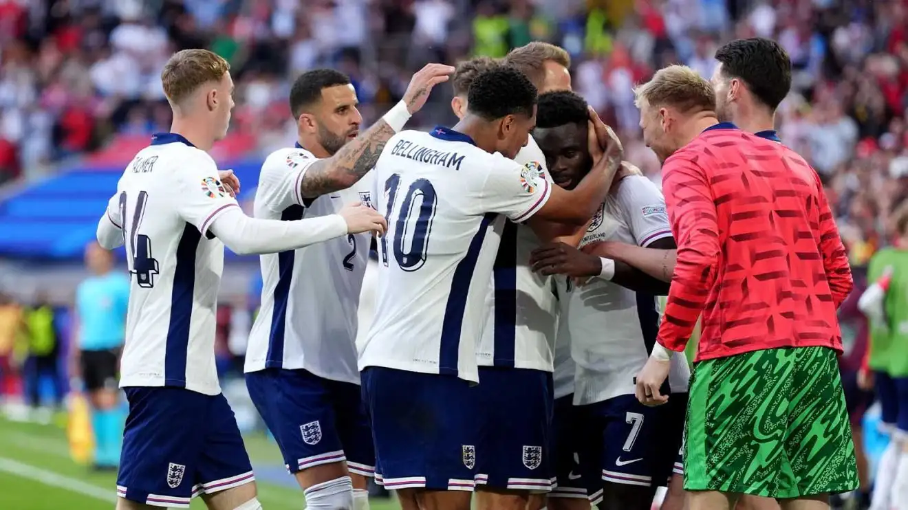 England 1-1 Switzerland (5-3 pens): Saka shines as Three Lions prevail after penalty drama 1 England players hallow