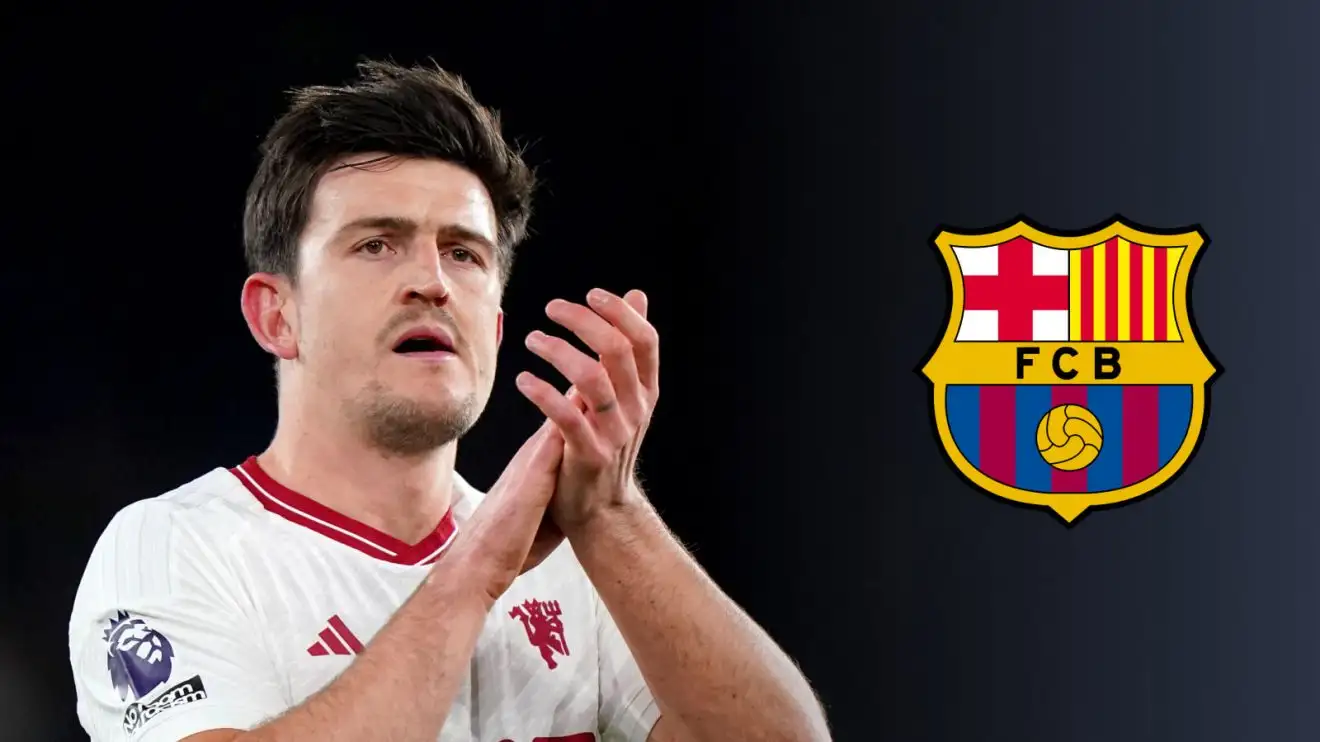 Man Utd 'offer' England star to Barcelona as Ten Hag looks to implement a 'historic squad clean-up' 1 Man Utd defender Harry Maguire