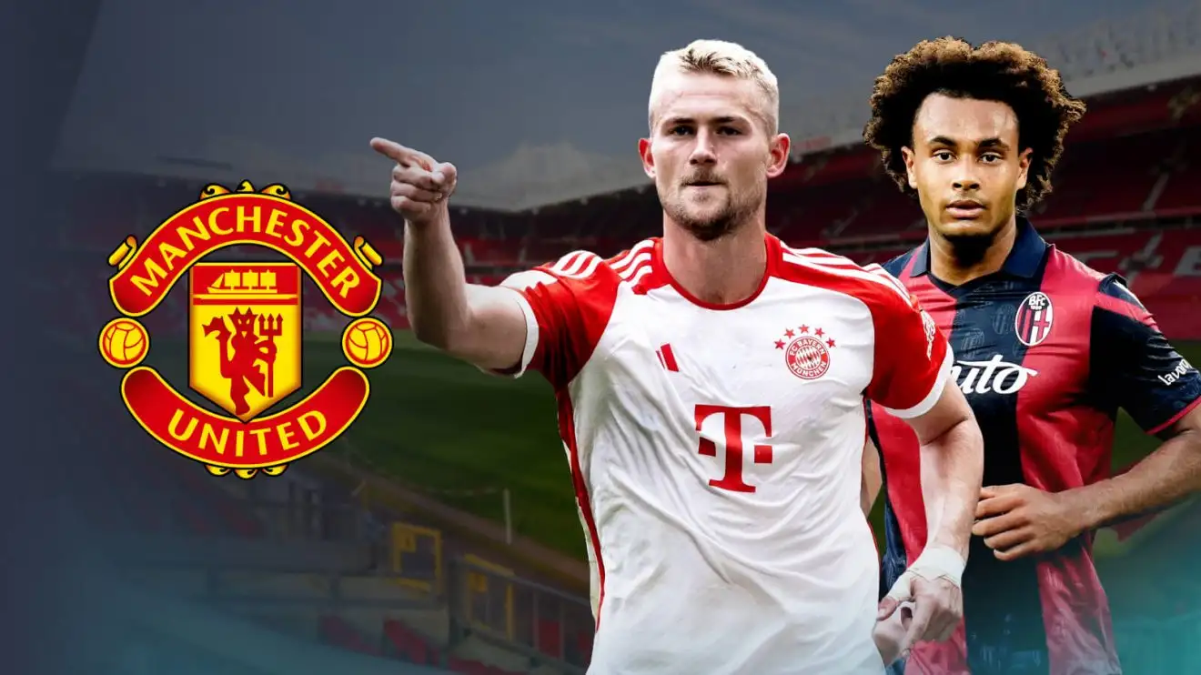 Man Utd 'almost there' on double signing with 'green lights' given and release clause triggered 1 Individual Utd send targets Joshua Zirkzee and also Matthijs De Ligt