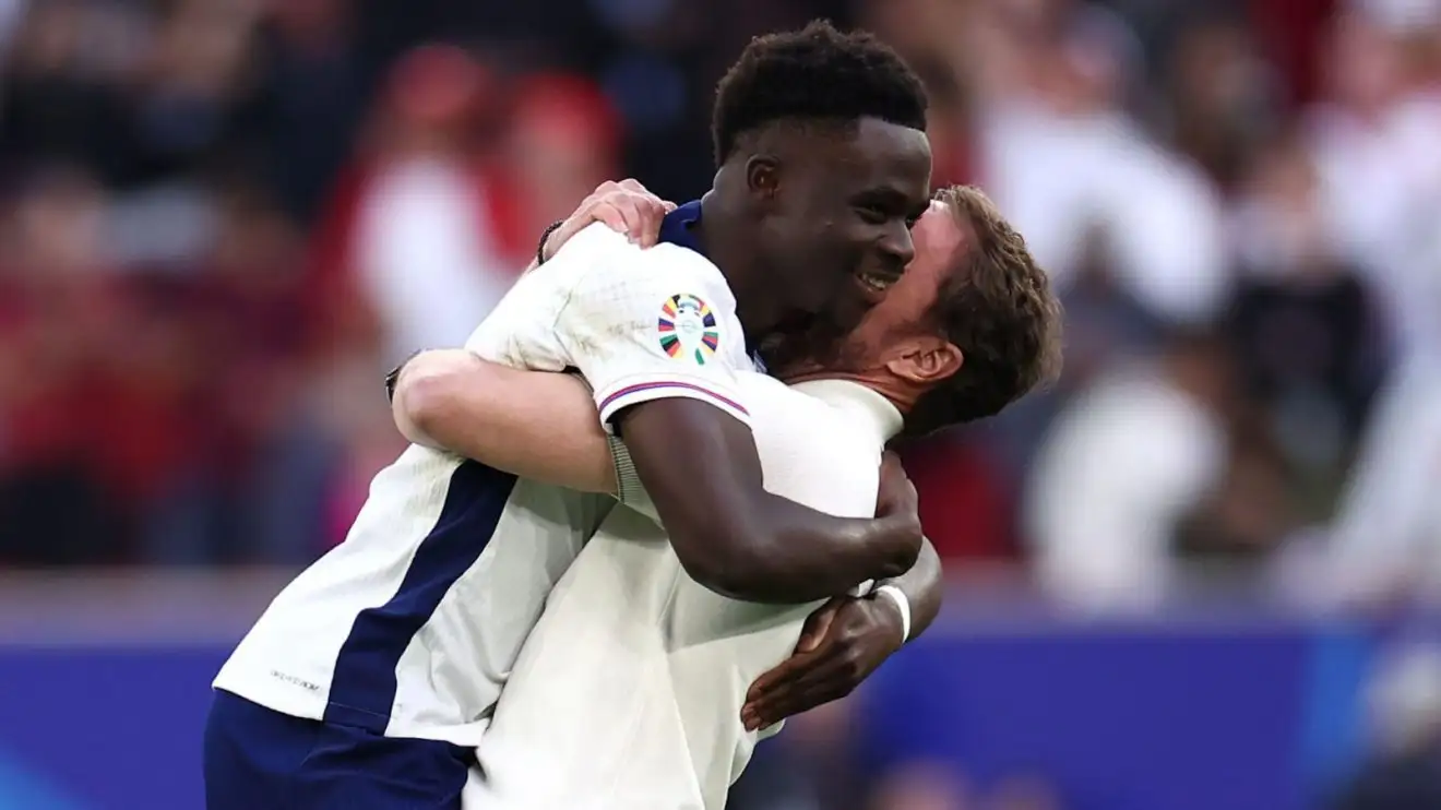 England player Bukayo Saka memorializes via supervisor Gareth Southgate