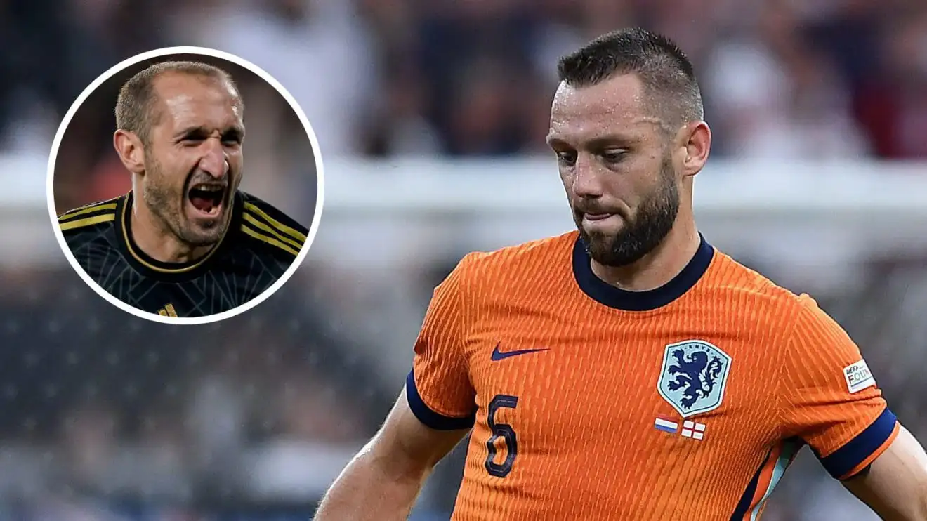 Chiellini blames Netherlands star for England defeat as 'small details make the difference' 1 Chiellini De Vrij Netherlands