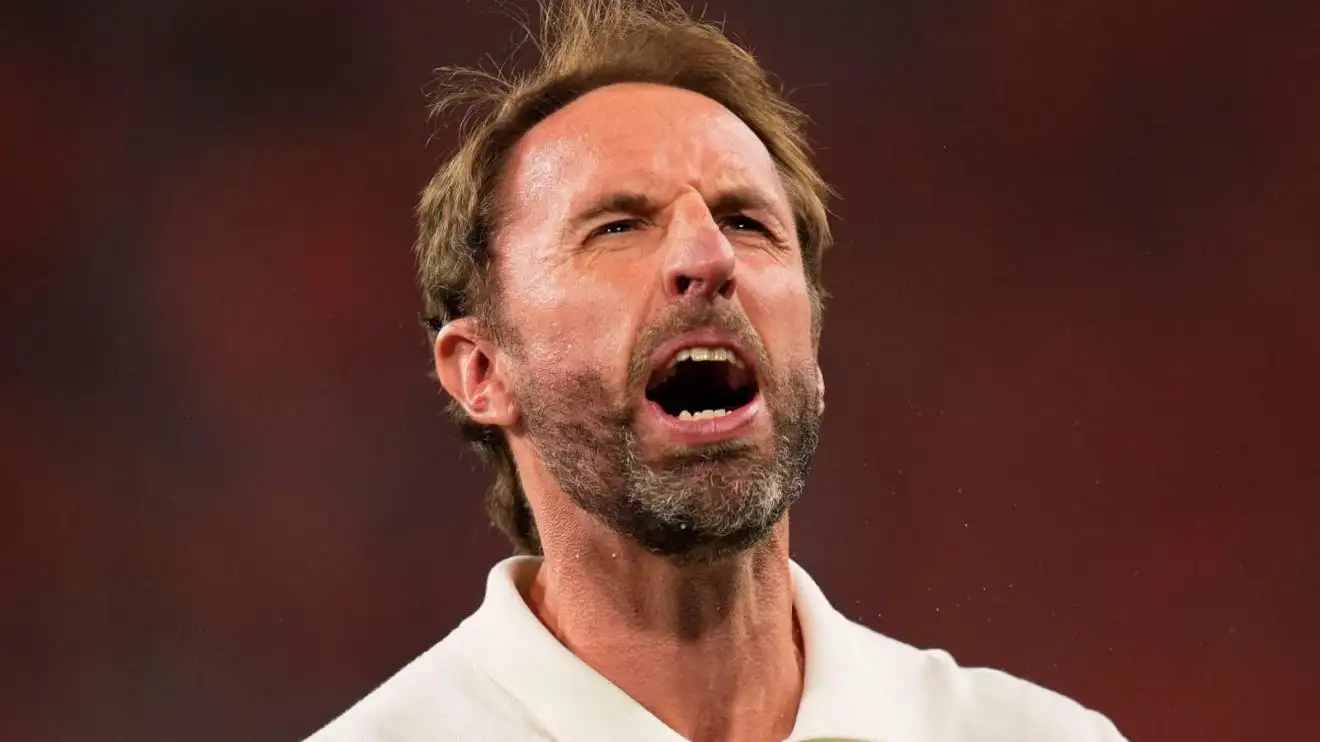 England boss Gareth Southgate memorializes a win