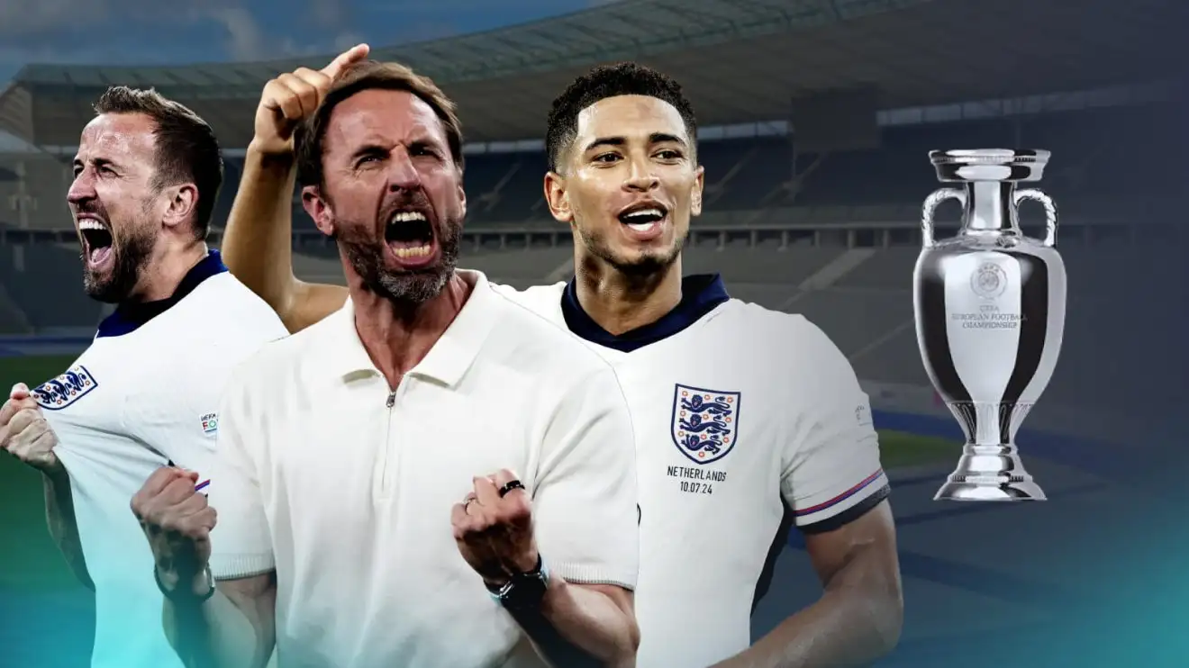 England to beat Spain and win Euro 2024 on Southgate 'vibes' despite being '90 per cent turd' 1 Southgate Kane Bellingham Euro 2024