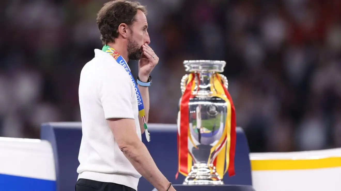 England a 'laughing stock' thanks to Gareth Southgate; off you go, fella 1 England company Gareth Southgate after throwing away the Euro 2024 final