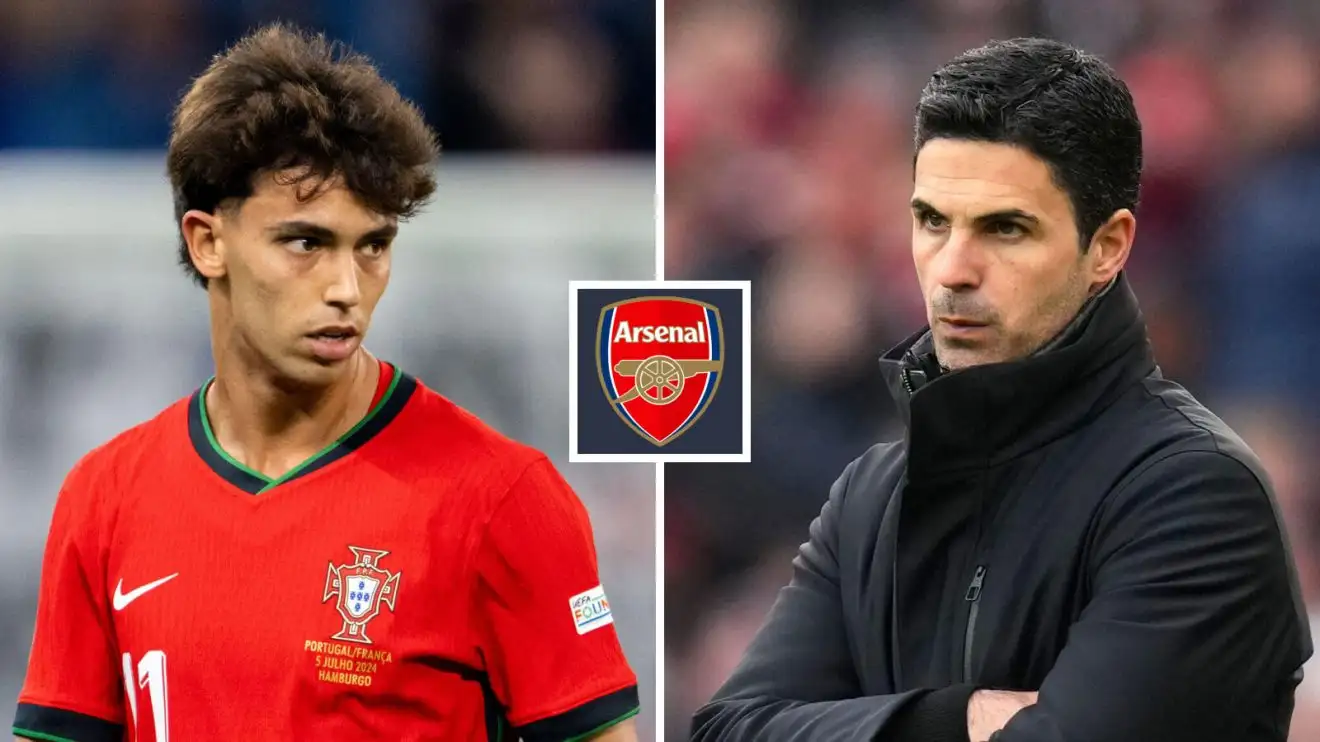 Arsenal height pet Mikel Arteta and also Joao Felix