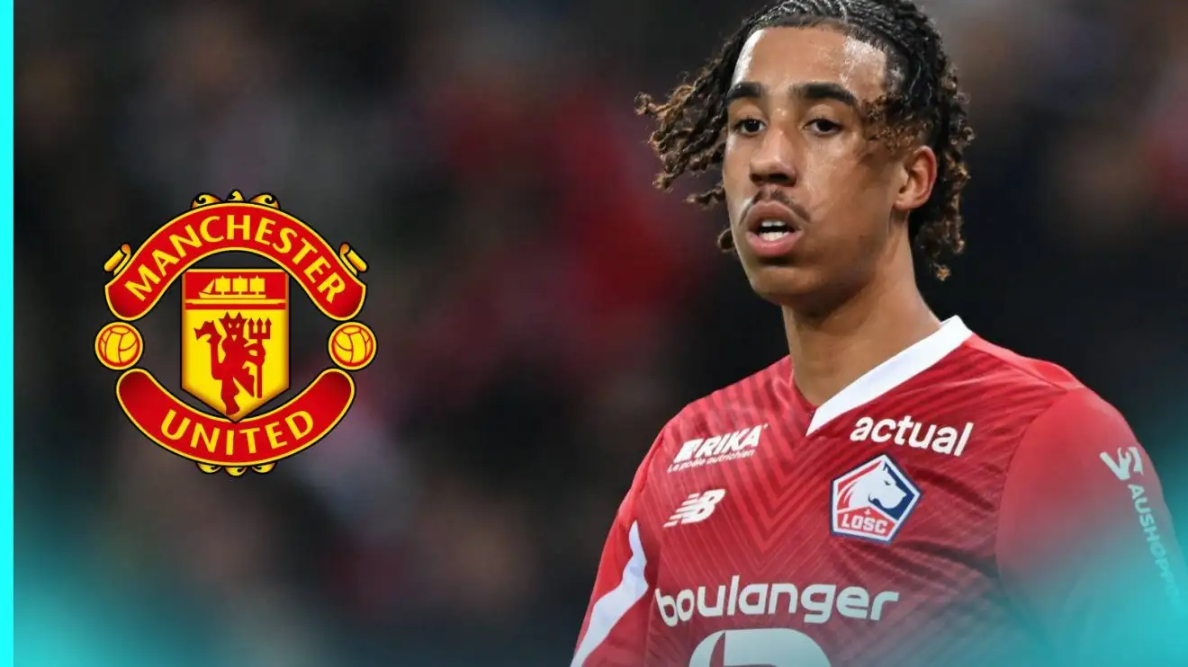 Man Utd, Ratcliffe 'anxious' as 'significant' injury 'fear' emerges after 'concern' saw Euro giants reject transfer 1 Leny Yoro using the Individual Utd badge