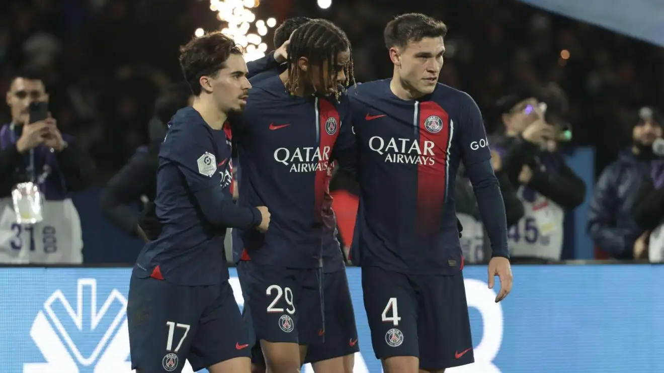 Man Utd 'agree personal terms' with PSG star as Ratcliffe 'works on sales' of two to 'make room' 1 Guy Utd-linked Manuel Ugarte memorializes a urge wearing Bradley Barcola and Vitinha