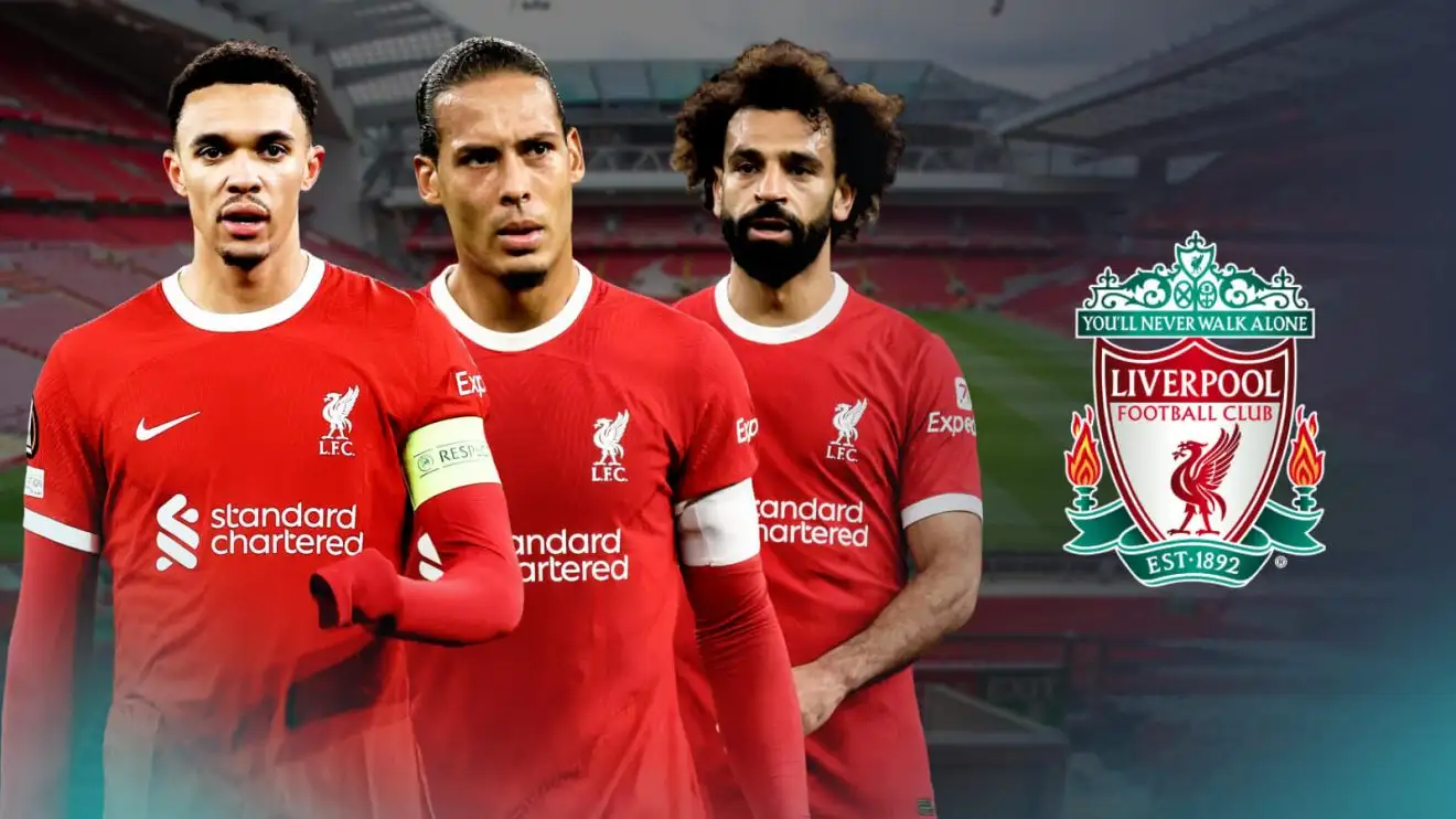 Liverpool trio Trent Alexander-Arnold, Mohamed Salah and Virgil van Dijk