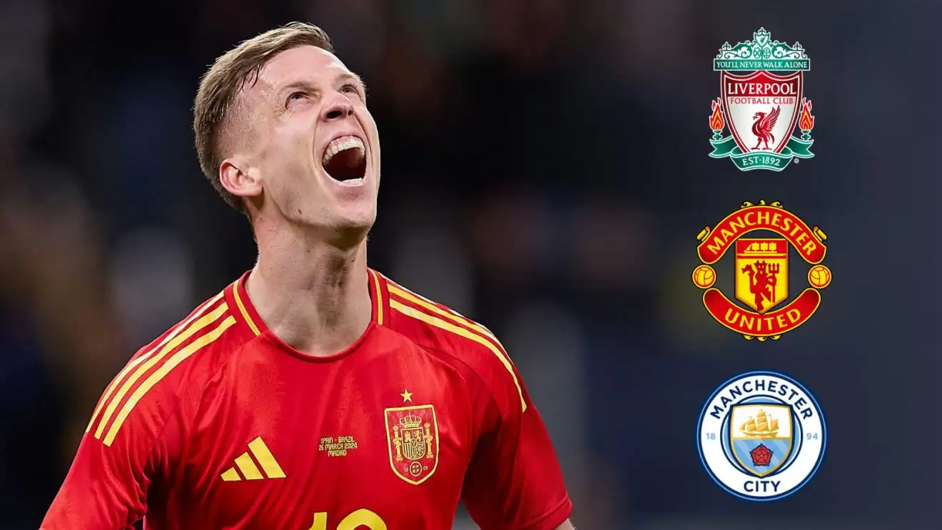 Liverpool 'go all out' for Spain star with Reds 'preferred' bidders after Man Utd hijack attempt on Man City 1 Liverpool send target Dani Olmo