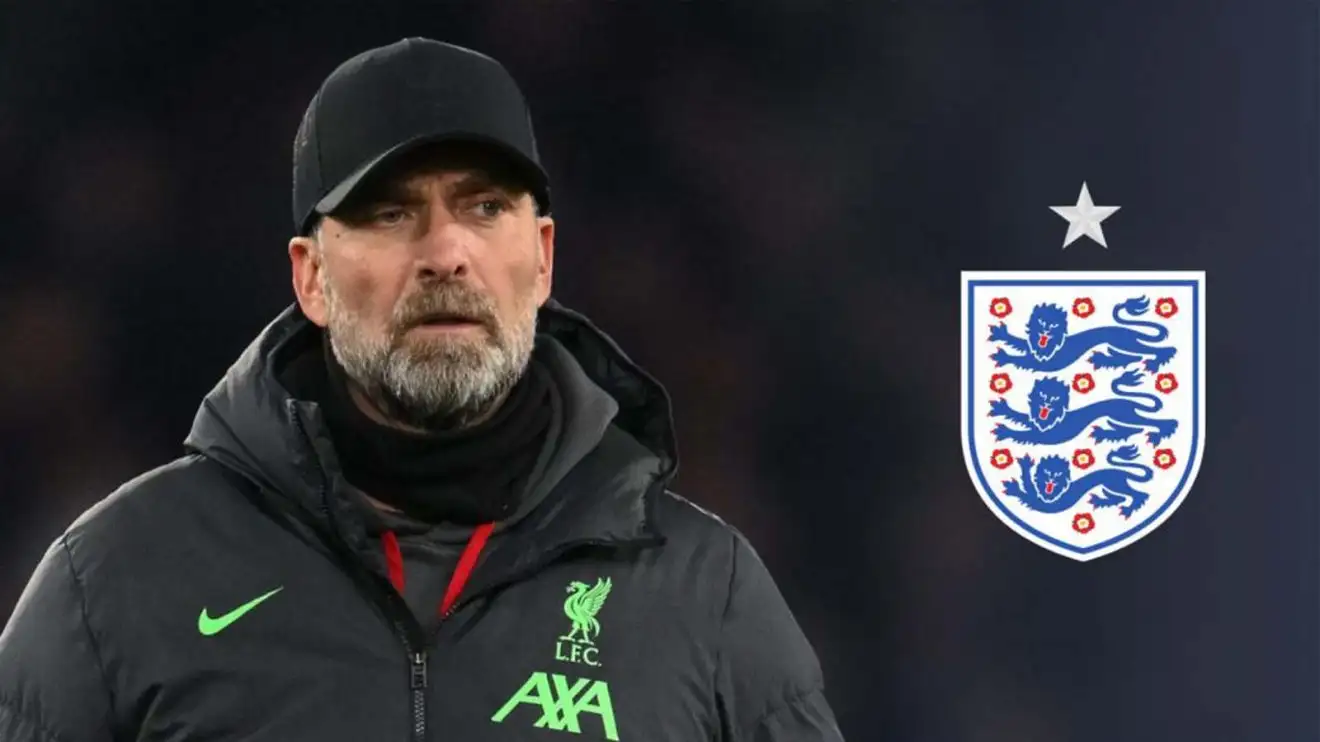 Next England manager: Liverpool star rates England chances of securing Klopp as Southgate successor 1 Previous Liverpool top pooch Jurgen Klopp next off to the Liverpool badge