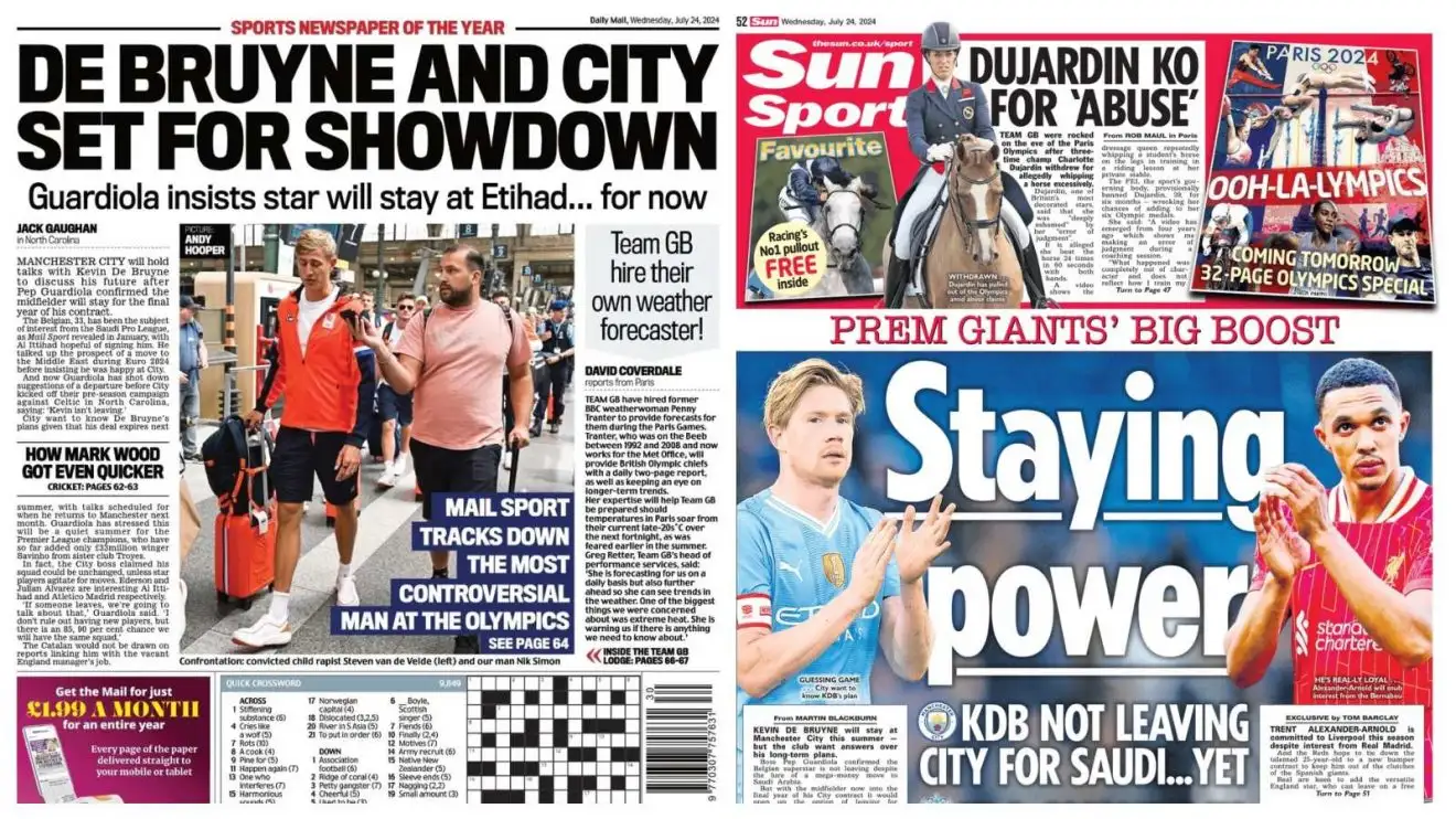 Liverpool man 'snubs' imaginary Real Madrid offer as Man City set for SHOWDOWN 1 De Bruyne earlier pages