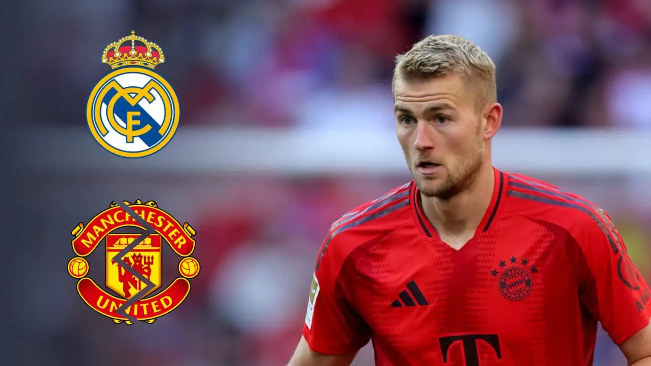 Real Madrid to hijack Man Utd transfer for 'hidden gem' who has 'agreed personal terms' at Old Trafford 1 Male Utd transmit target Matthijs De Ligt