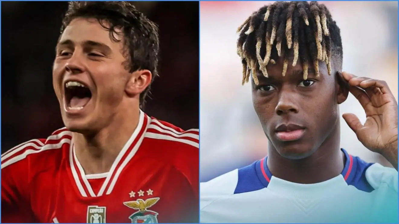 Man Utd-connected Joao Neves as well as Arsenal-connected Nico Williams