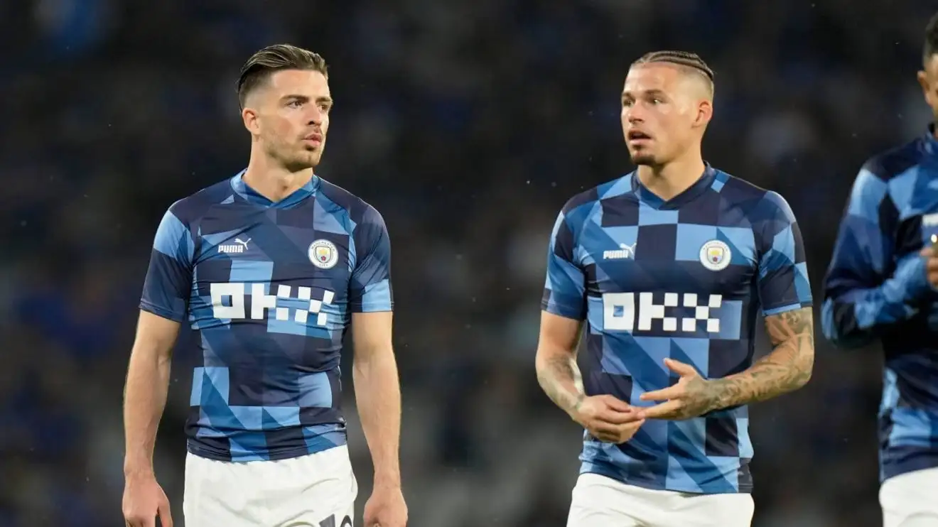 Man City transfer: 'Desperate' Grealish's exit verdict emerges; Guardiola's side tipped 'to agree loan deal' 1 Kalvin Phillips, Jack Grealish, Manchester Metropolitan