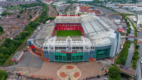 Man Utd ‘will aim to build a 100,000-seater stadium’ with ‘completion’ date mooted