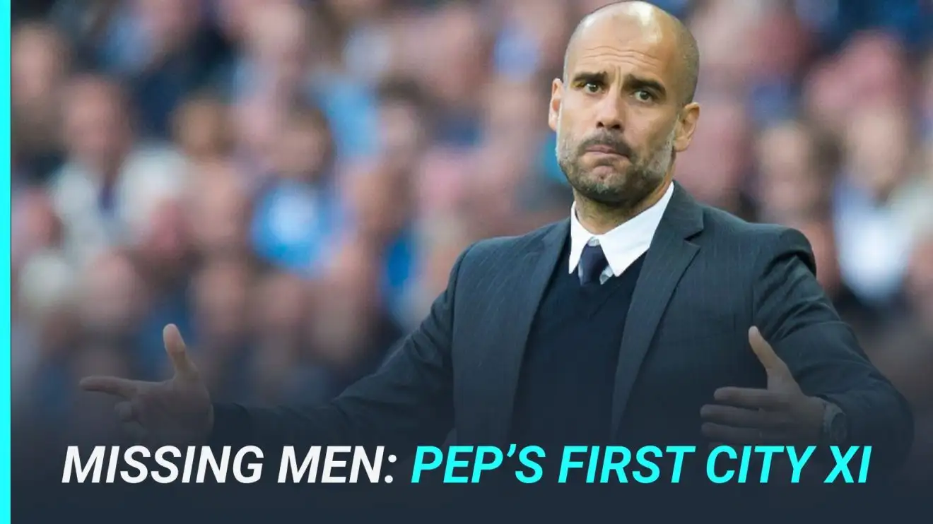 Pep Guardiola trong trận đấu đầu tiên ở Premier League dẫn dắt Manchester City.