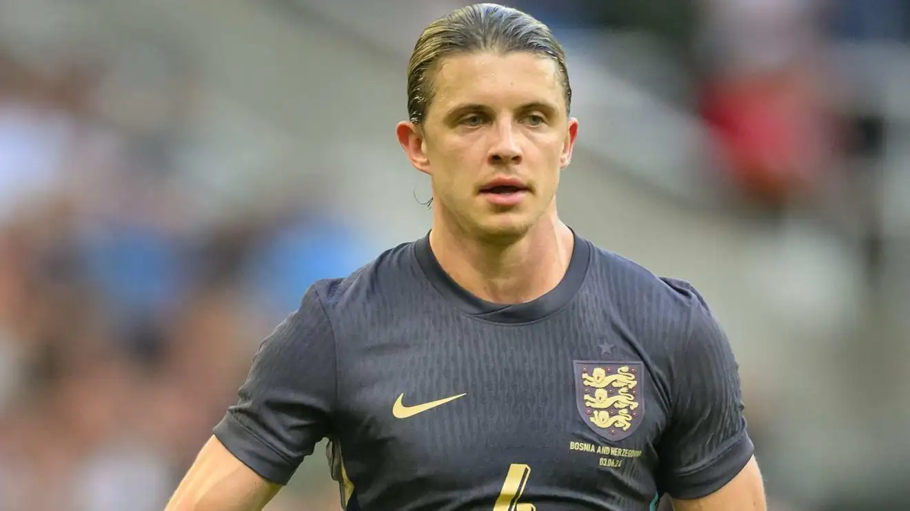 Chelsea midfielder Conor Gallagher during an England match