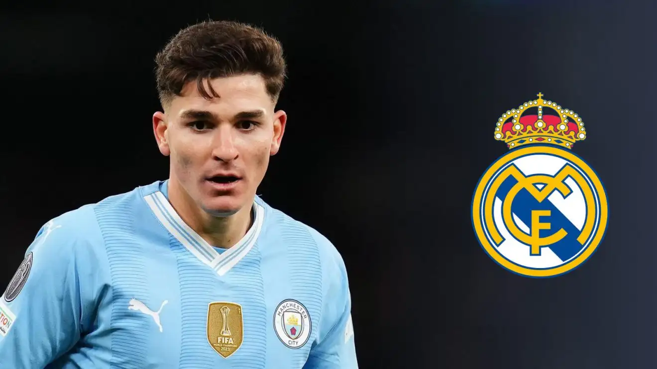 Man City star waves 'goodbye' to Guardiola with transfer to Real Madrid now 'on track' 1 Individual Metropolis striker Julian Alvarez