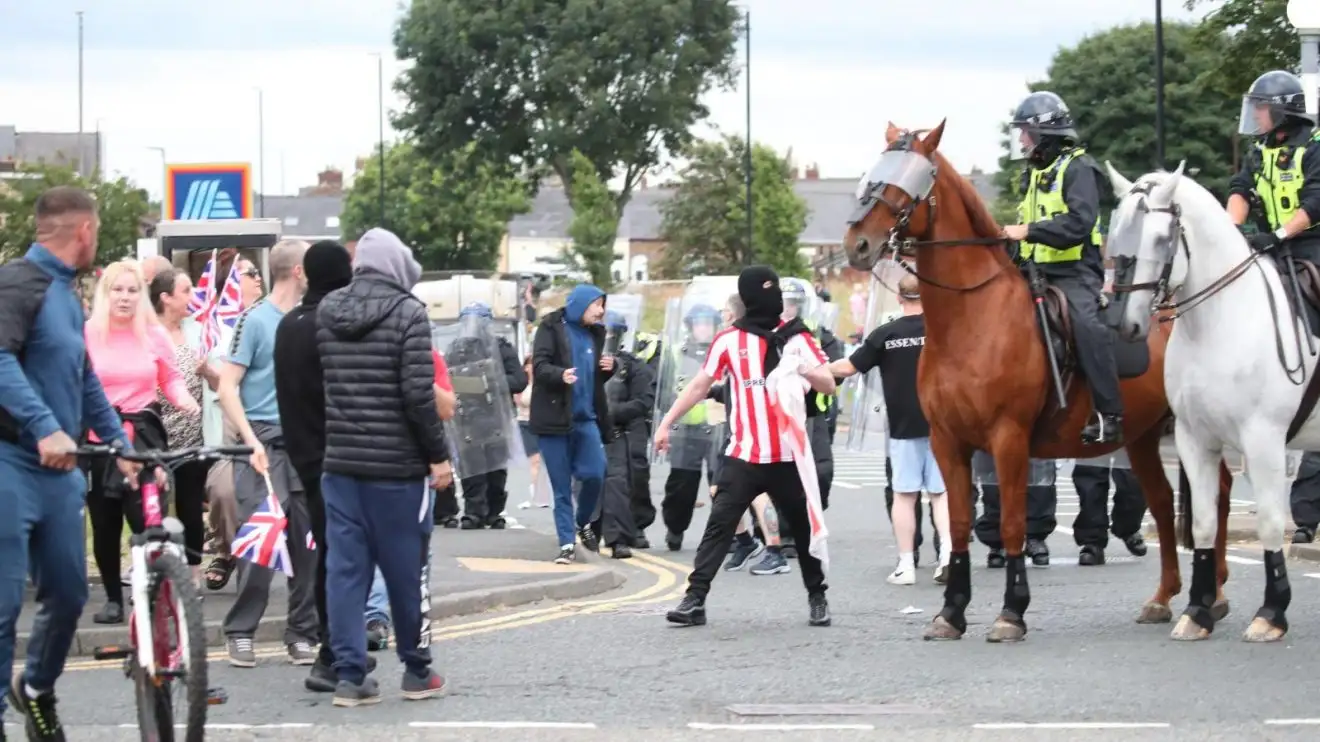 Sunderland ruckus