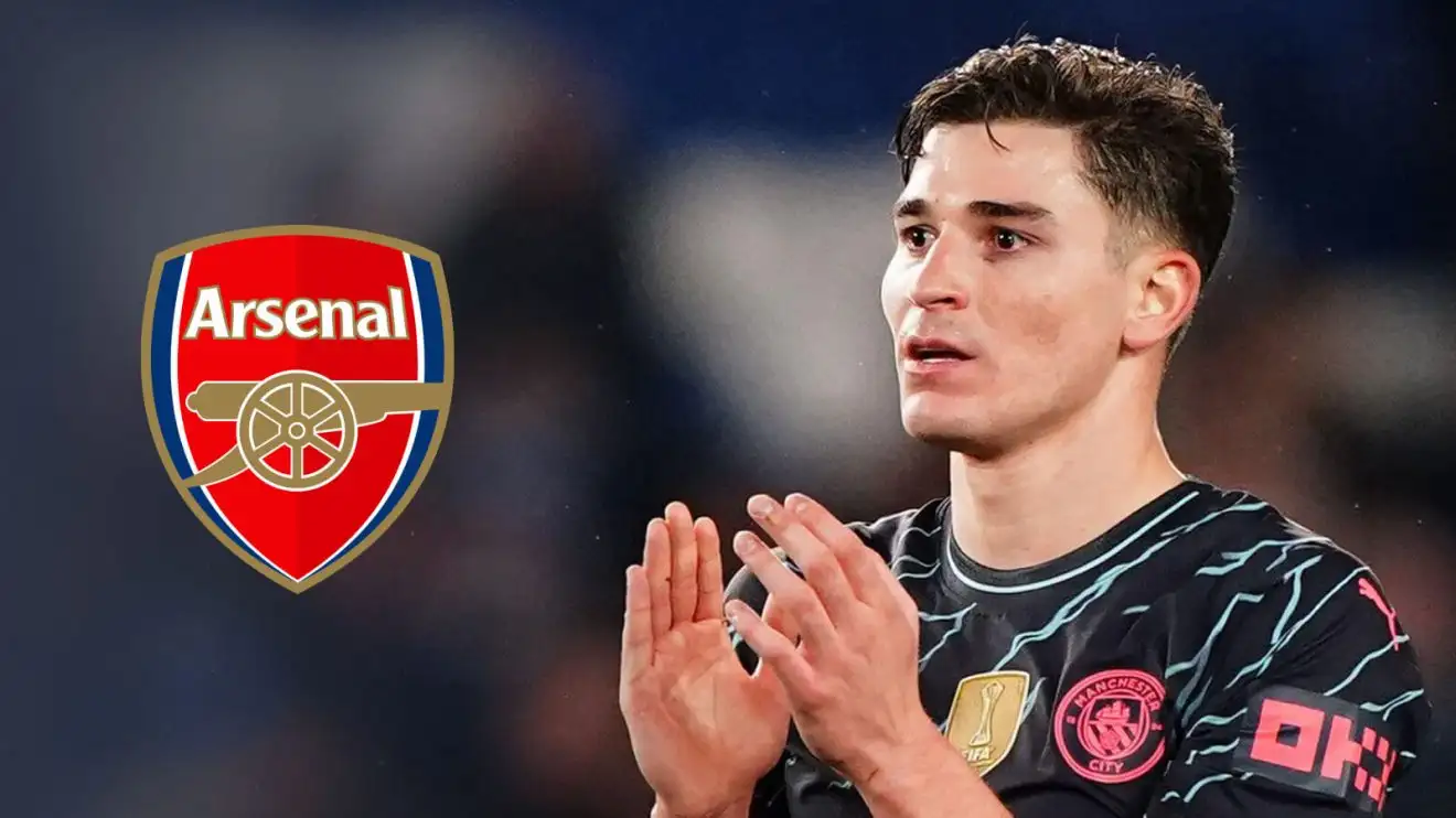 Arsenal send target Julian Alvarez